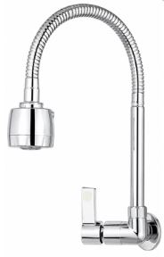 Elemento Torneira de Parede para Cozinha Cromada