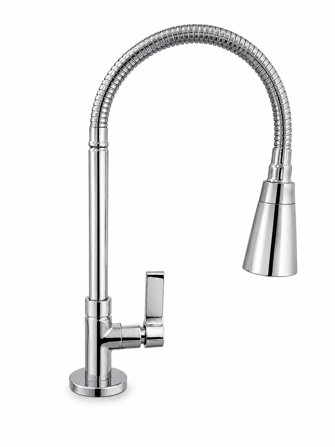 Elemento Torneira de Mesa para Cozinha Cone Cromada