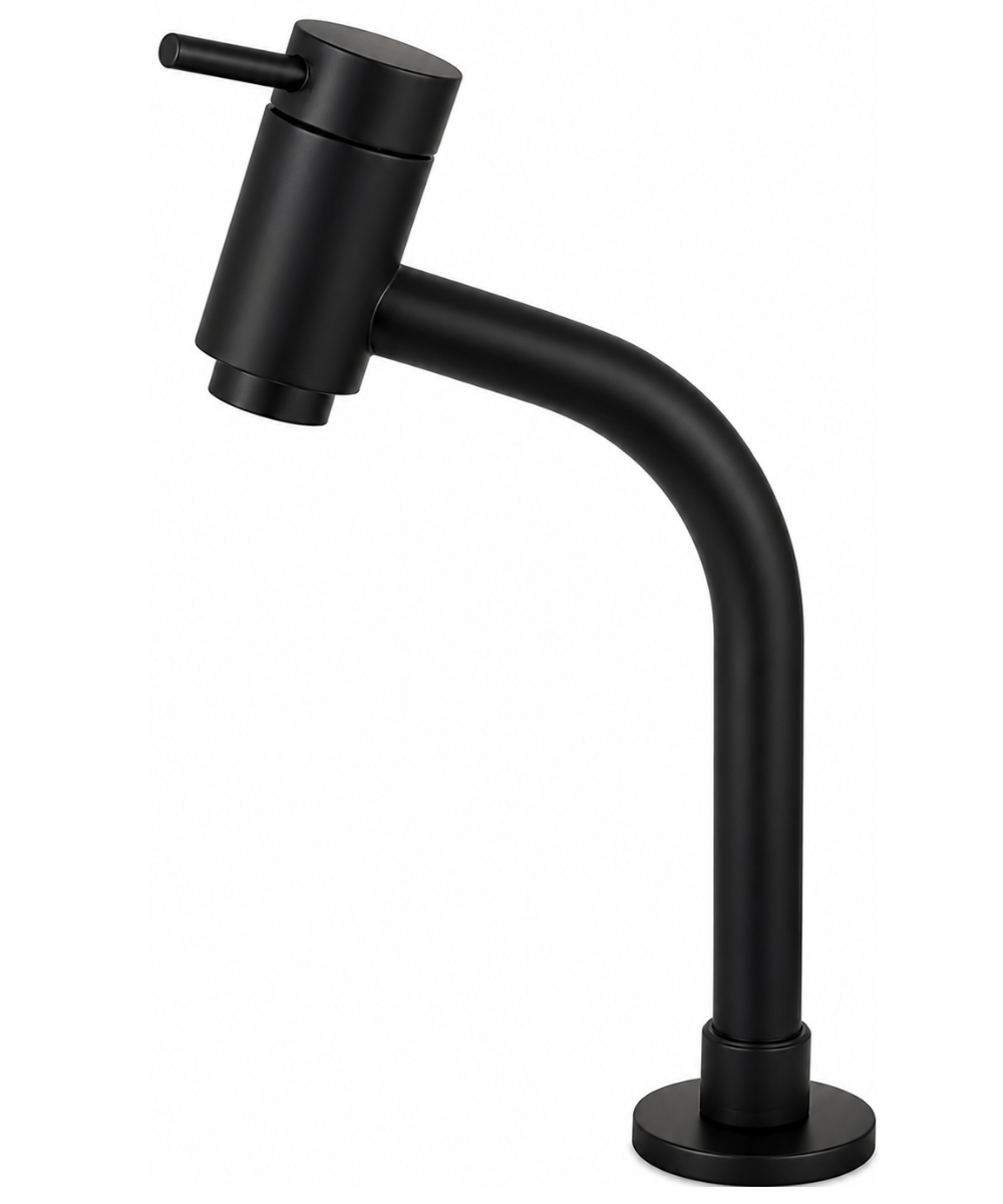 Soft Torneira de Mesa para Lavatório Preto Fosco