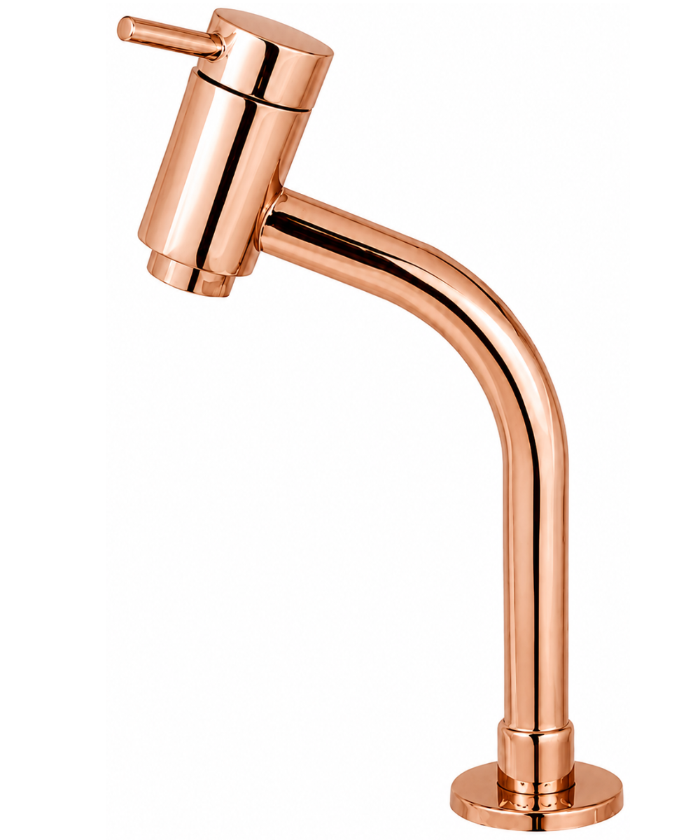 Soft Torneira de Mesa para Lavatório Rose Gold